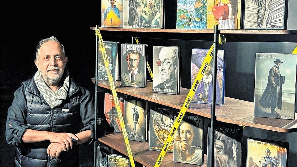 Banned books re-imagined: Rohit Chawla's exhibition challenges censorship with artistic flair